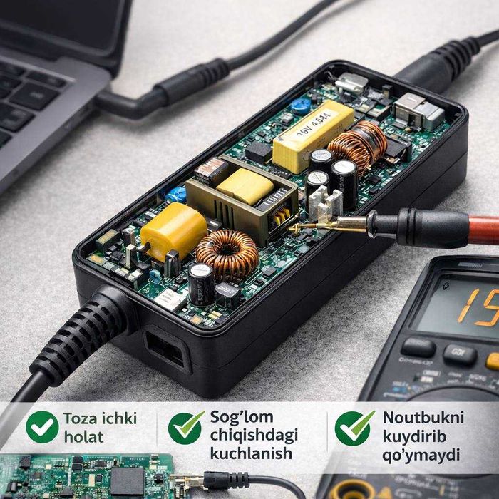 Aksiya! yetkazish noutbuk zaryadka blok pitaniya (lenovo asus acer hp)