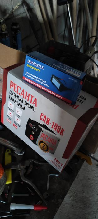 Сварочный аппарат+очки