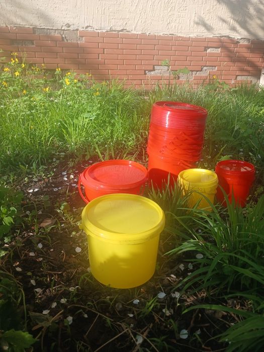 Ведры пластиковые