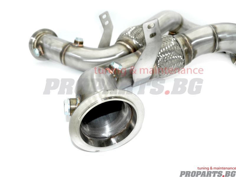 Downpipe за е70 e71 X5М X6М M даунпайп