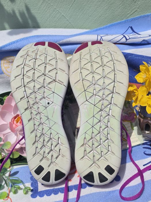 Nike Free Run лилави кецове