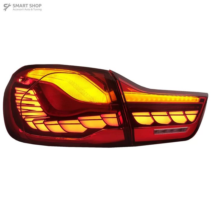 Stopuri OLED BMW Seria 4 F32 F33 F36 M4 F82 F83 (2013-03.2019) Rosu Cl