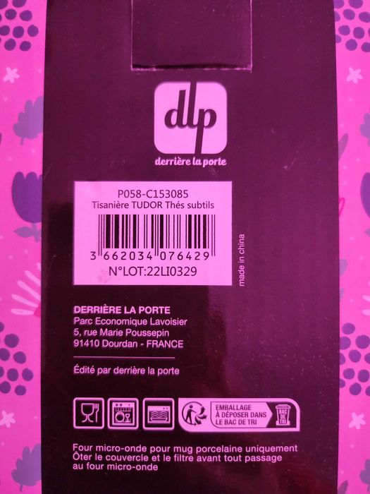 Cana noua portelan cu infuzor de ceai