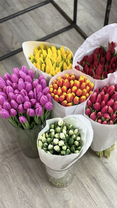 Тюльпаны в розницу