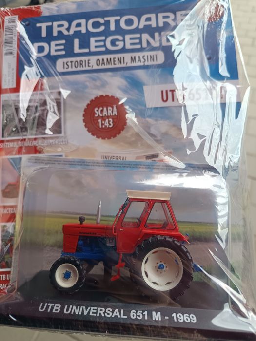 auto UTB 1/43 machetă nou + revistă