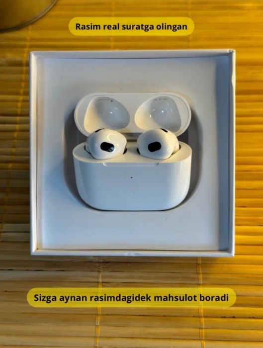 YENGI ! Aipods 3 Premium Version | Garantiya | Dostavka !