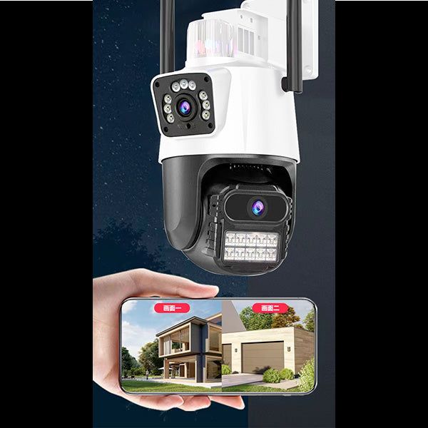 Двойна Wi-Fi Smart камера за наблюдение / SMK032/