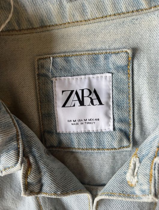 Geaca din blug Zara