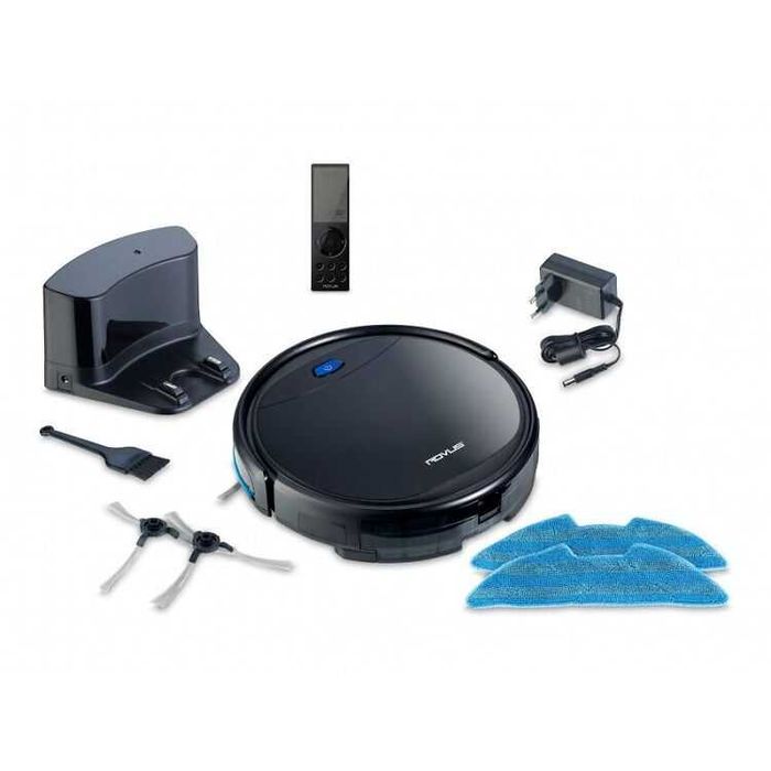 Robot de aspirare cu telecomanda, cu programare pe zile / ore