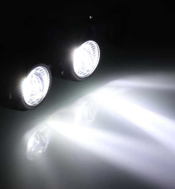 Kit proiectoare LED moto/scuter/atv 60W 6000K