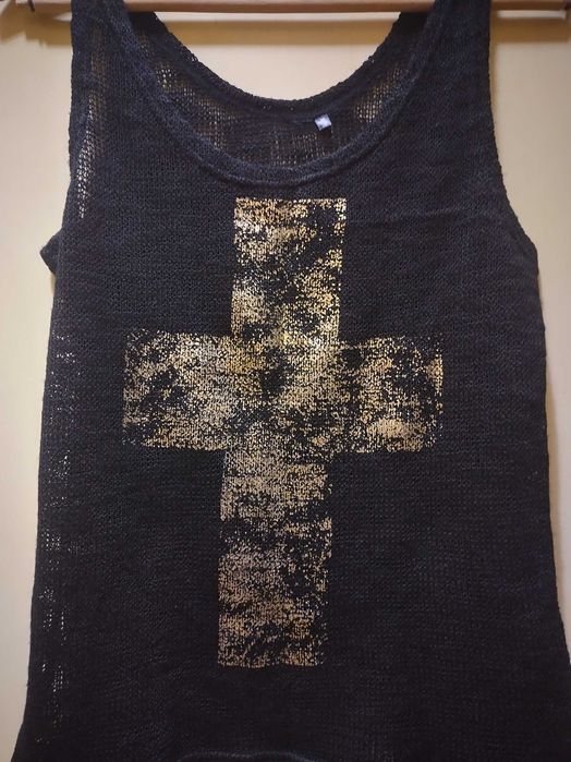 Потник с златист кръст