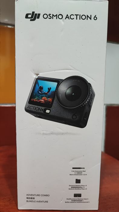 Mega pack DJI action 6/ lavaliera wireless / microfon  Shure