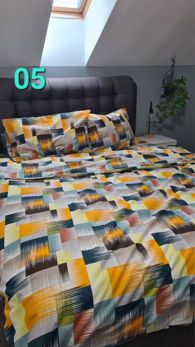 Lenjeri pat din bumbac ranforce