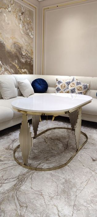 Журнальный столик акриловая керамическая