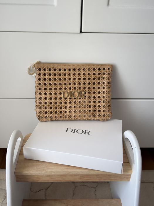 Клъч Dior  тип рафия