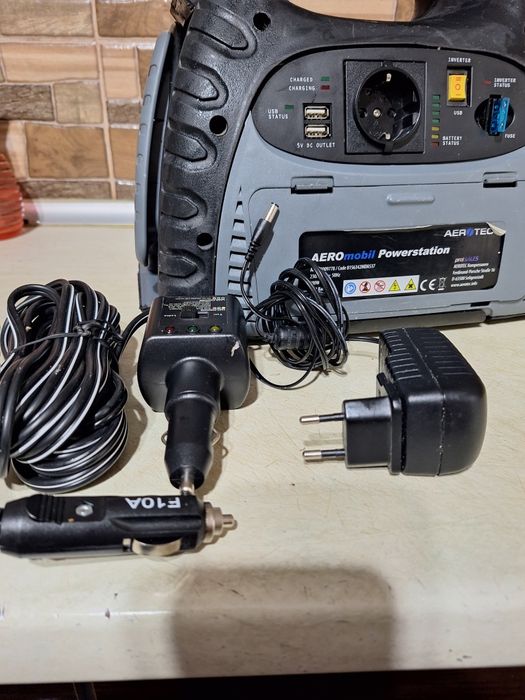 Robot pornire auto, compresor lanterna si invertor