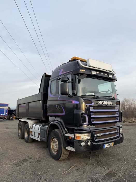 Scania R500 V8 6x4 basculabil FINANTARE AVANS 0%