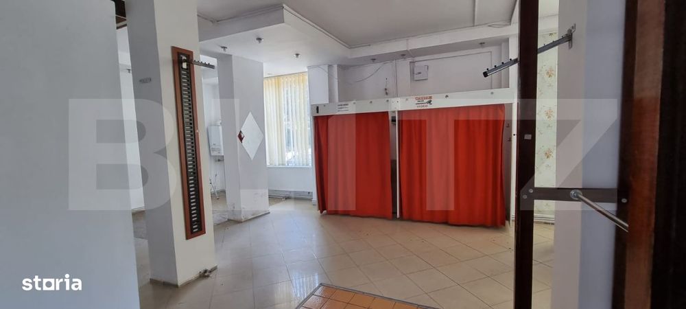 Spatiu comercial 110 mp, ultracentral, open space – ideal outlet / s