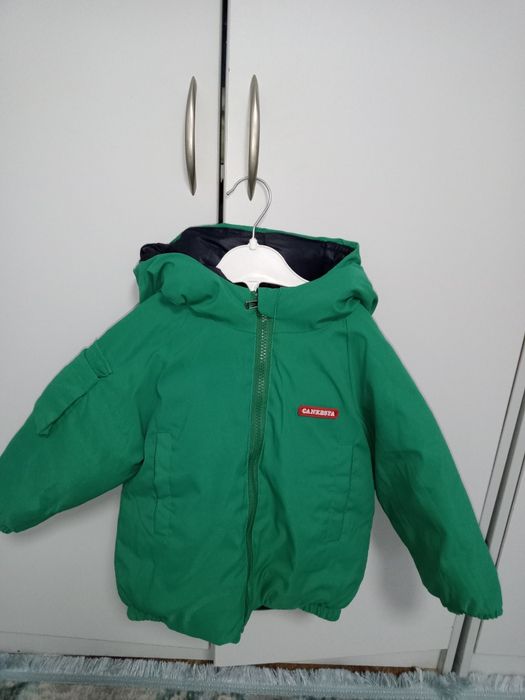 Куртка зимняя двухсторонняя .