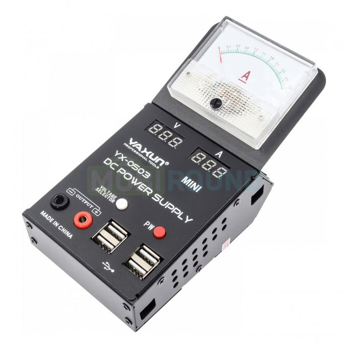 Блок питания YA XUN YX-0503 (0-5V/3A) стрелочный