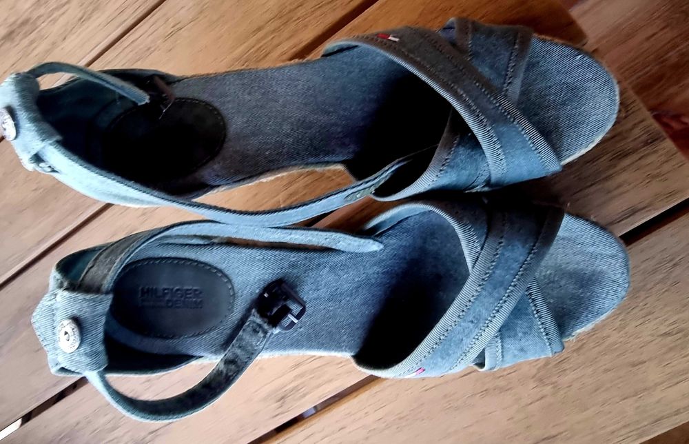 Платформи Guess и Tommy Hilfiger denim