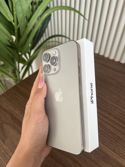 iPhone 15 Pro Max 256GB – Titan Natural – Ca nou!