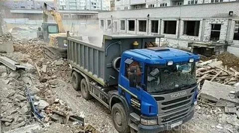 Самосвал КАМАЗ ЗИЛ Вывоз мусора после ремонта и демонтажа