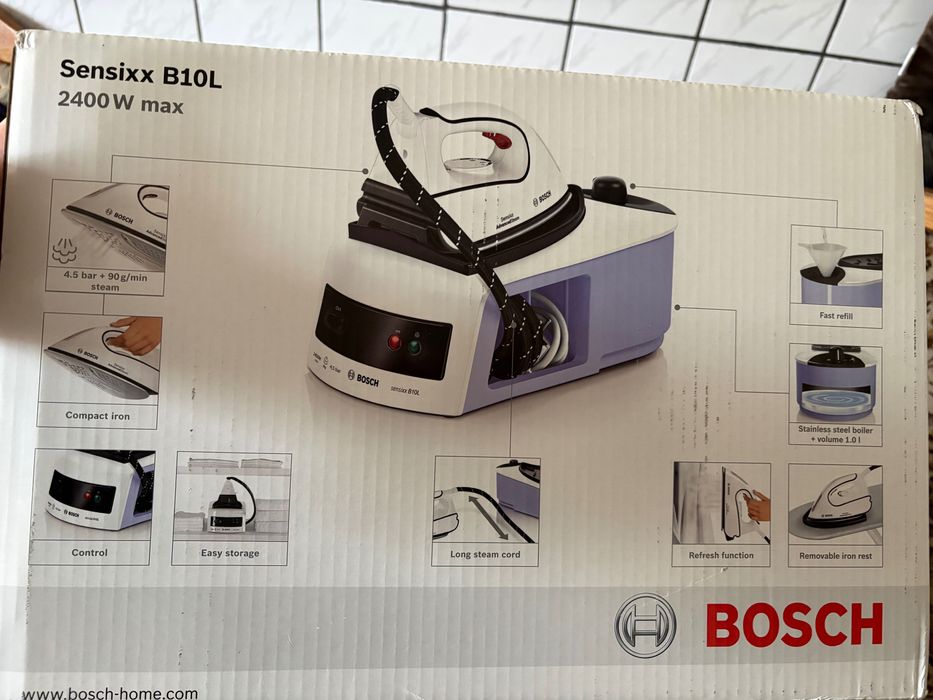 Statie de calcat cu aburi Bosch sensixx B10L comfort