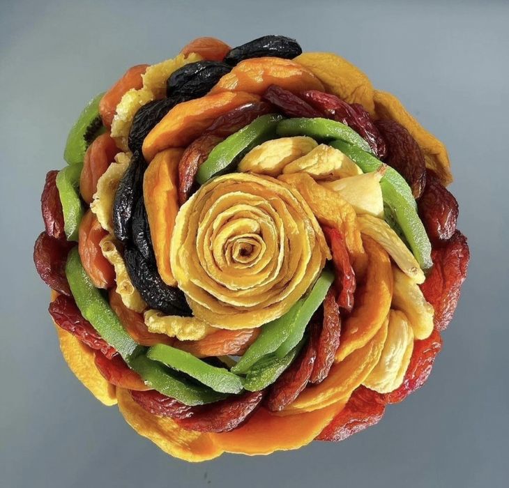 Букеты из сухофруктов