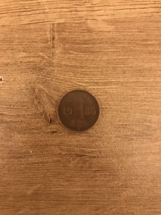 Монета 3 рейх 1936 года