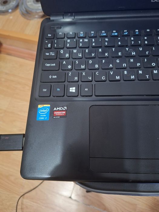 Ноутбук Aser i7 жақсы жағдайы