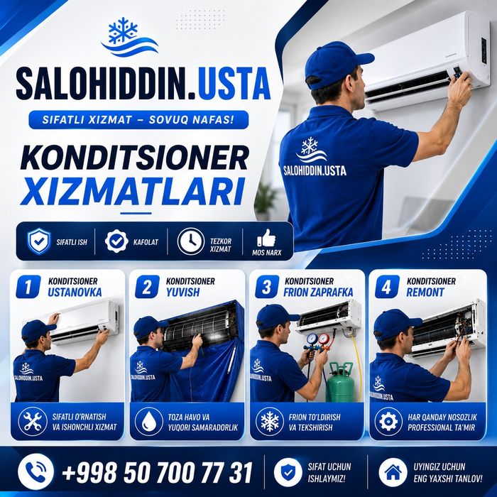 Konditsioner ustanovka