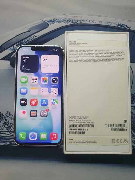 IPhone 13 256гб в отличном состоянии