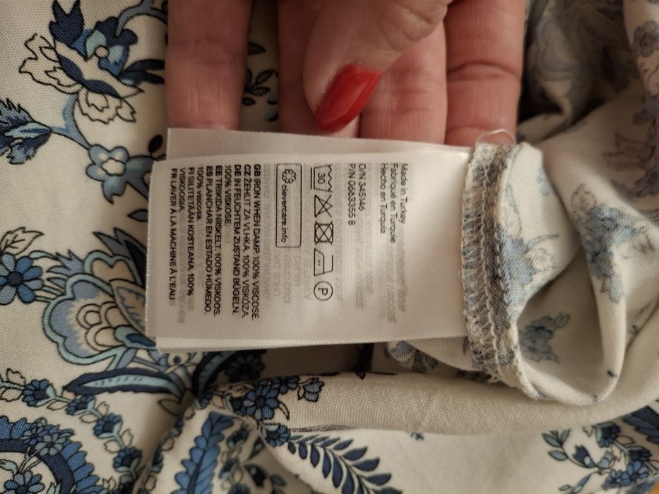 Rochie H&M din vascoza 100%