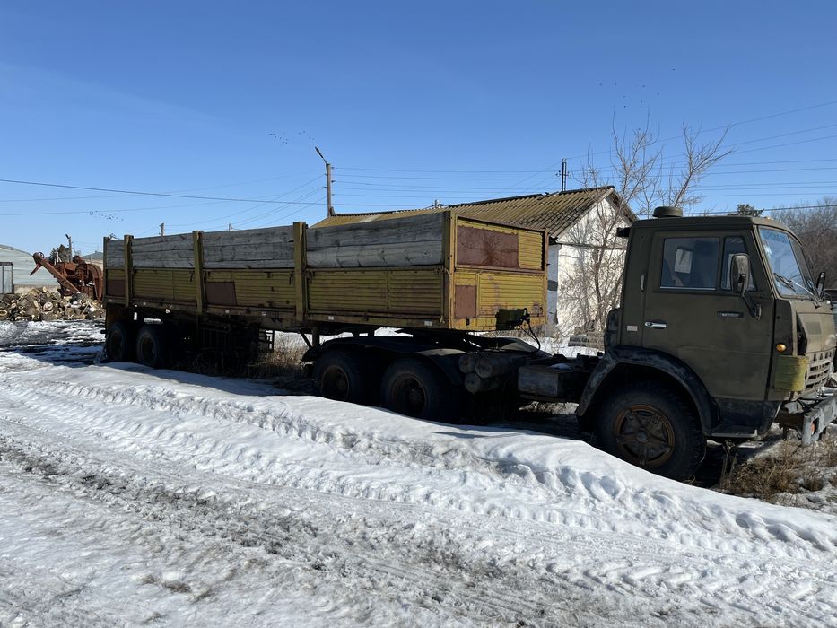 Продам камаз с прицепом