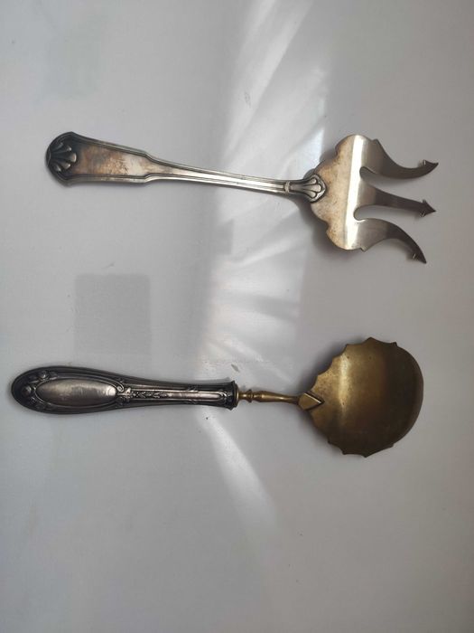 Tacamuri vechi  argintate