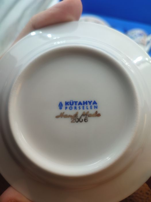 Комплект за кафе Kutahya от порцелан