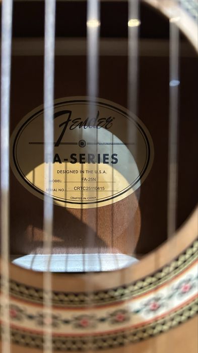 Акустическая гитара Fender FA-25