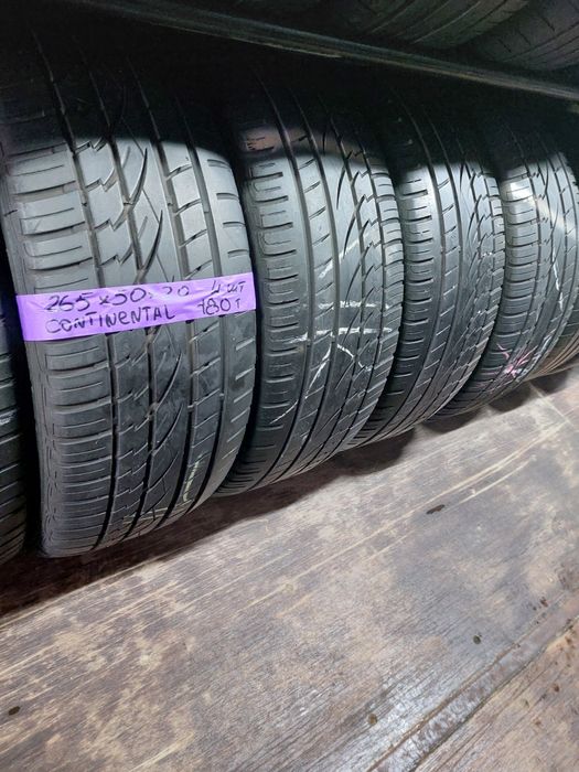 Продам резину 265/50/20 4шт. CONTINENTAL.180000тг.