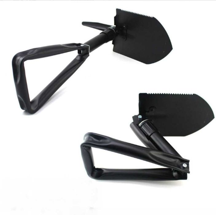 Многофункционална сгъваема градинска лопата от стомана