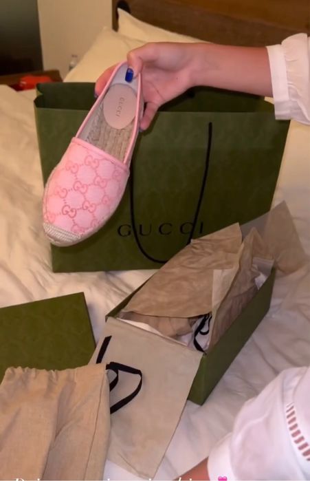 Gucci эспадрильи