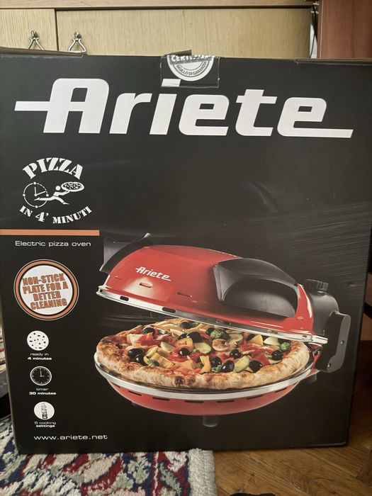 Електрическа фурна за пица с каменна плоча “PIZZA ЗА 4 МИНУТИ”