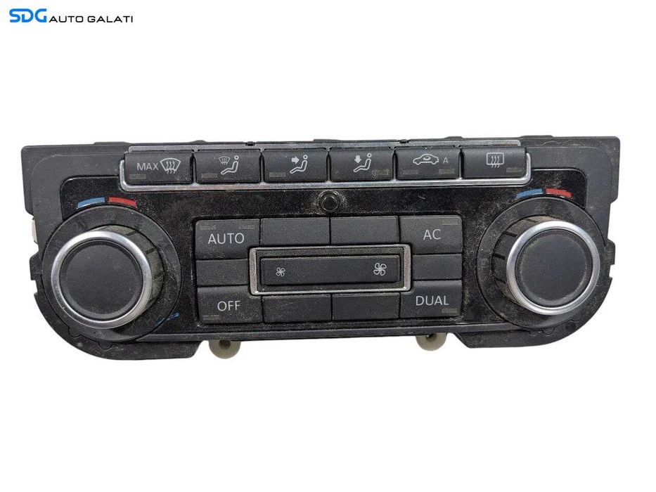 Panou Modul Unitate Comanda AC Aer Conditionat Clima Climatronic Volkswagen Passat CC 2008 - 2011 Cod 5K0907044 BS 5HB00974640 [L6958]