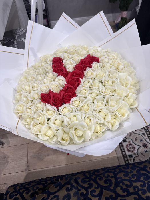 Букет , 101 роза б/у