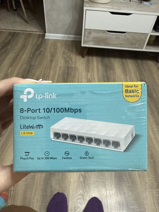 Tp-Link LiteWave LS1008    8 портов