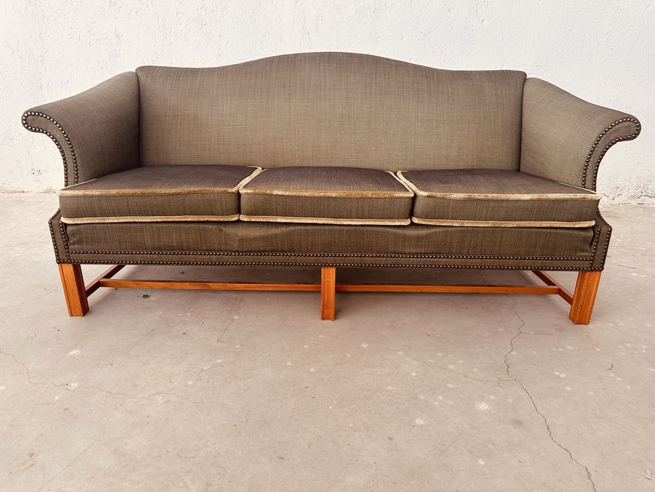 Винтидж скандинавски диван в стил Ole Wanscher – Danish Modern, 70-те години