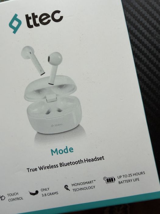 Безжични Слушалки TTEC 2KM145B,True Bluetooth Headset