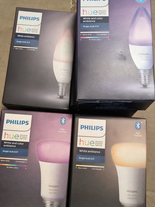 5 buc x becuri Philips Hue