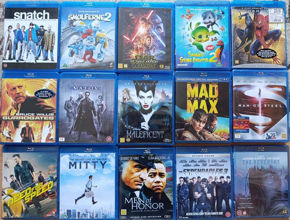 Filme noi originale Blu-ray noi,titluri fara romana