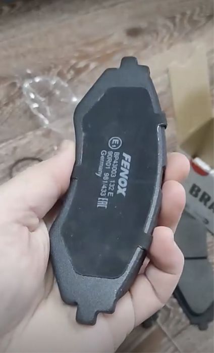 Колодки тормозные FENOX ласетти, джентра, gentra нексия 3